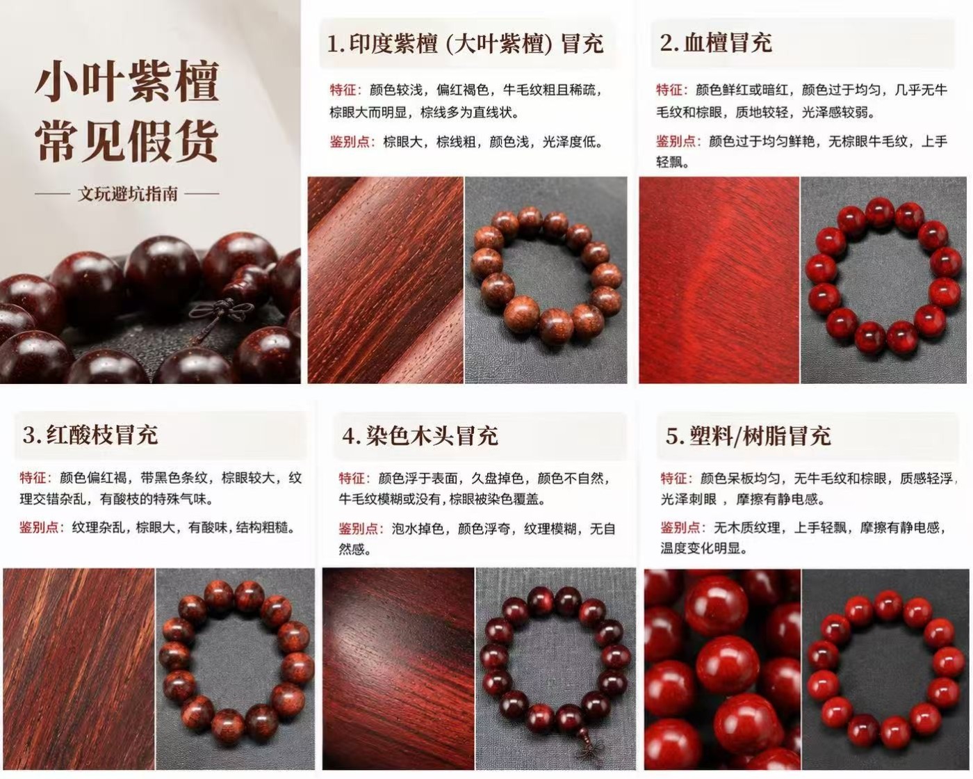 木中帝王｜小叶紫檀完整科普：产区、料质、辨别与盘玩养护